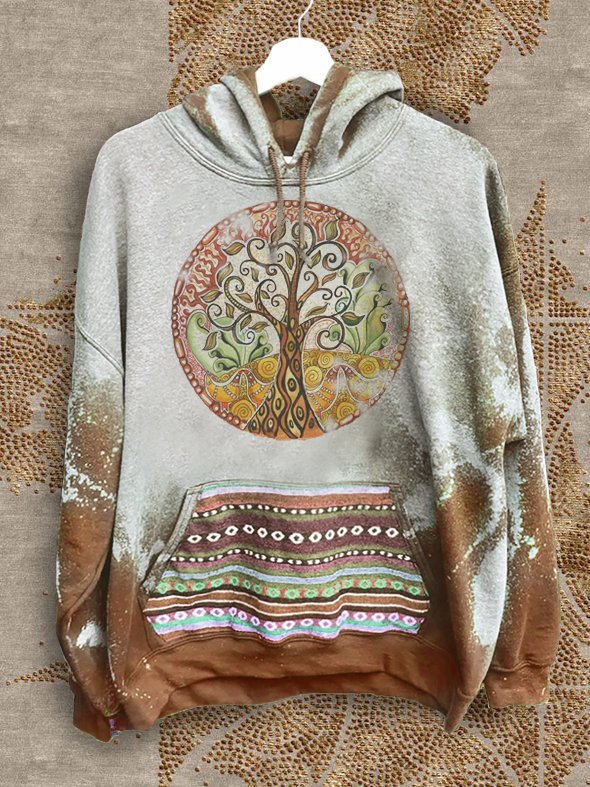 Boho Levensboom Hoodie