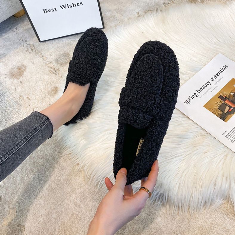 Arielle | Comfortabele Warme Fuzzy Schoenen voor Dames