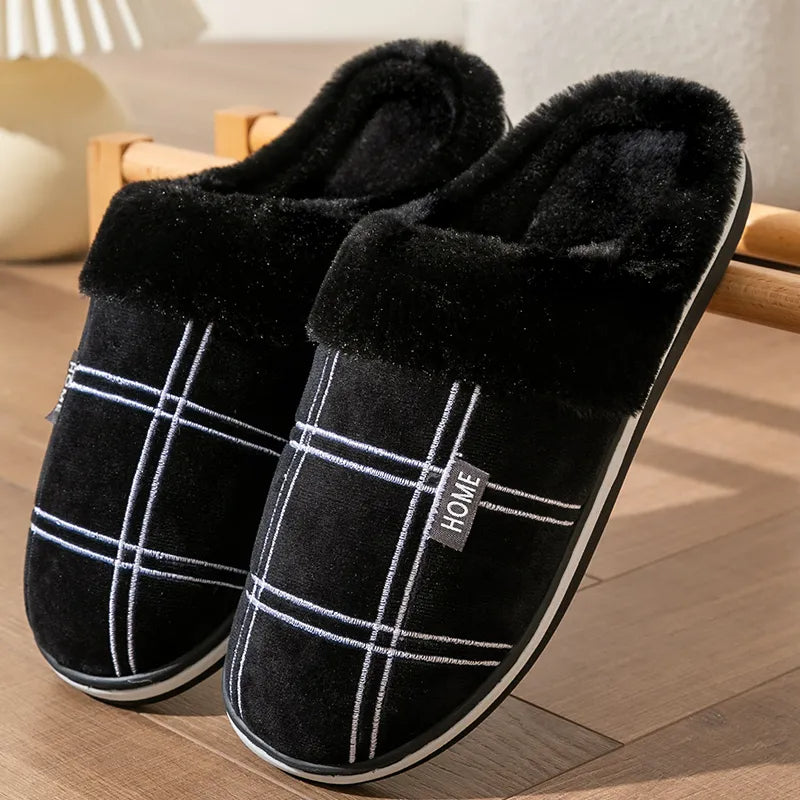 Pluche Gevoerde Huisslippers