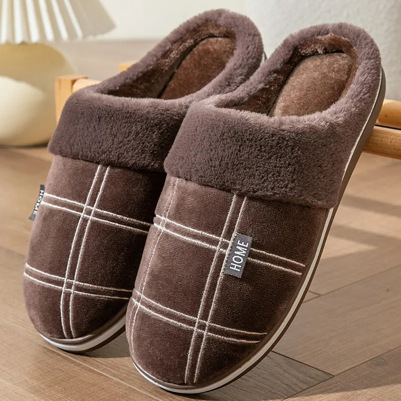 Pluche Gevoerde Huisslippers