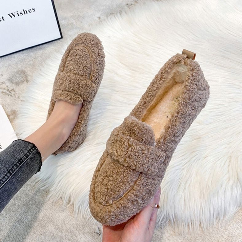 Arielle | Comfortabele Warme Fuzzy Schoenen voor Dames