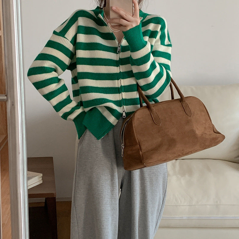 Vintage Striped Trui