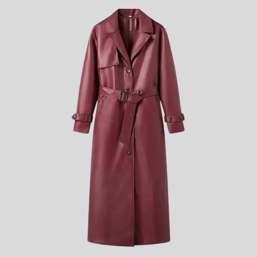 Lange Trenchcoat met Ceintuur