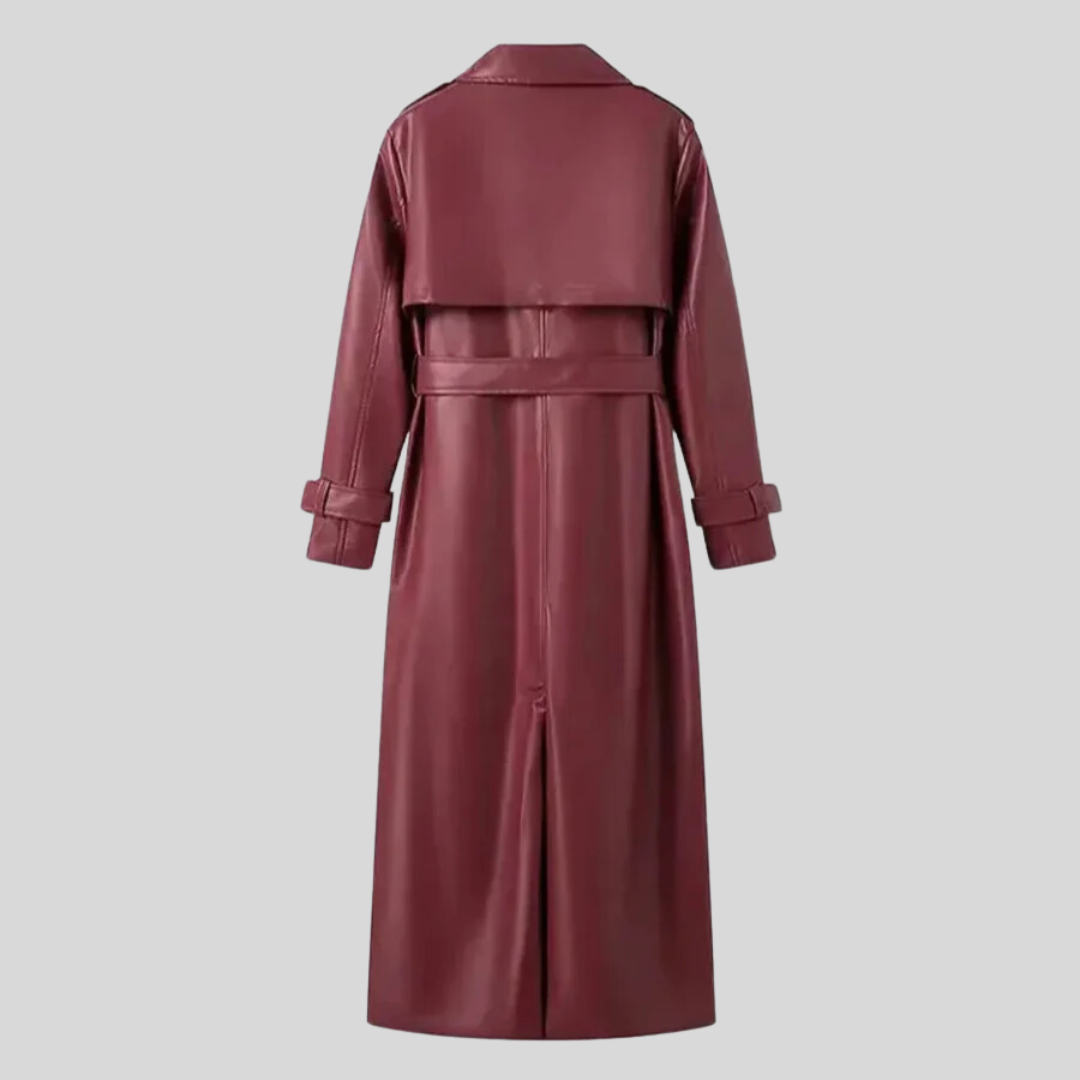 Lange Trenchcoat met Ceintuur