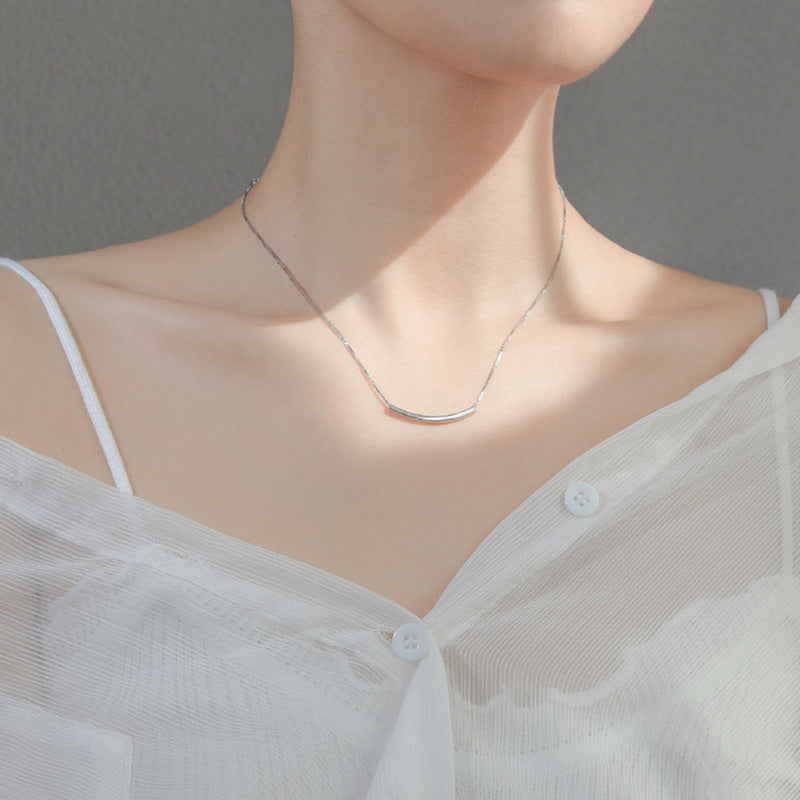 Ina Silver Keybone Necklace