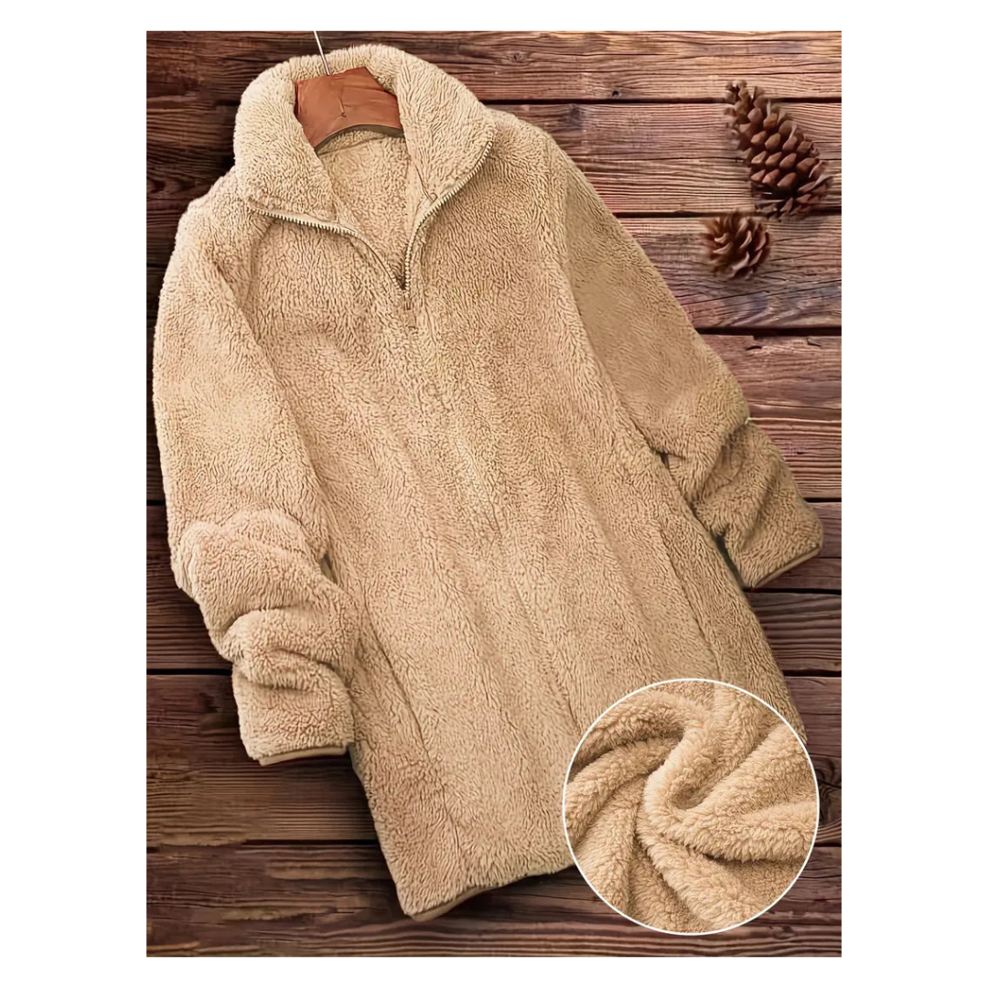 Fleece Zip-Up Jas