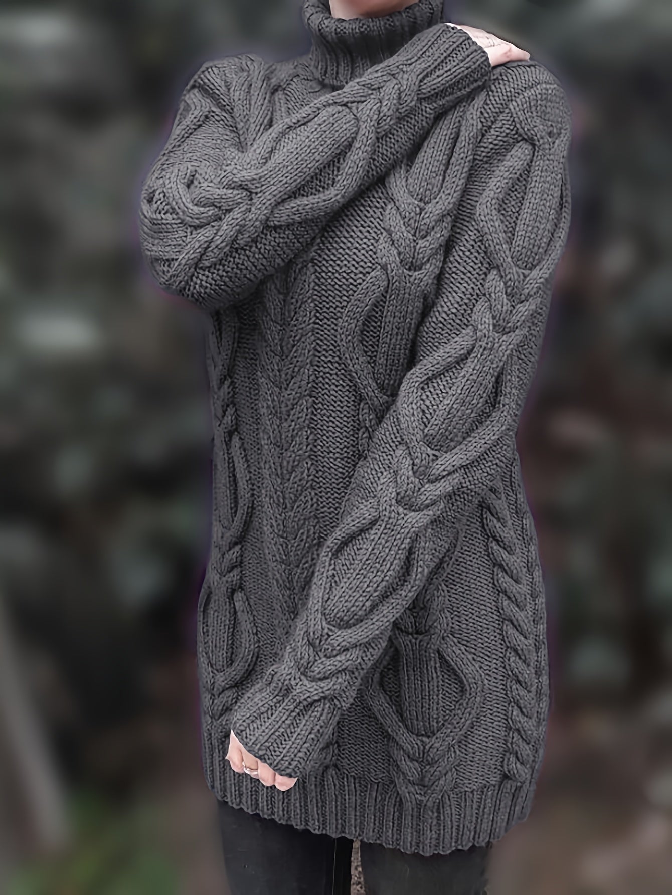 Chunky Cable Knit Trui