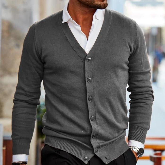 Dan - Casual Cardigan voor Heren