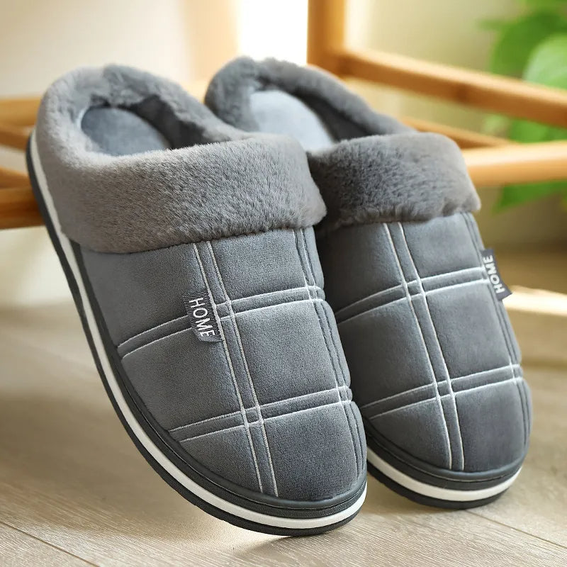 Pluche Gevoerde Huisslippers