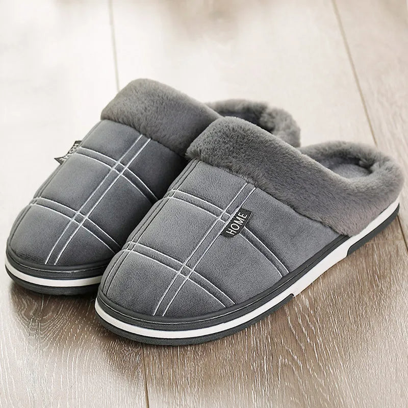 Pluche Gevoerde Huisslippers