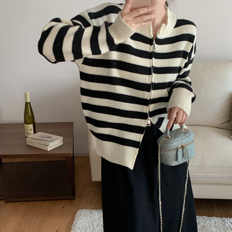 Vintage Striped Trui