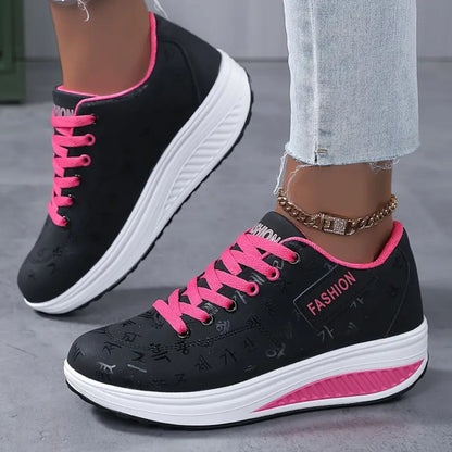 Natania | Stijlvolle Wedge Sneakers voor Dames