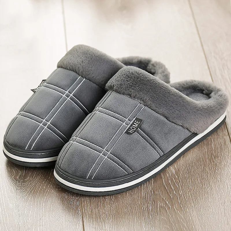 Pluche Gevoerde Huisslippers