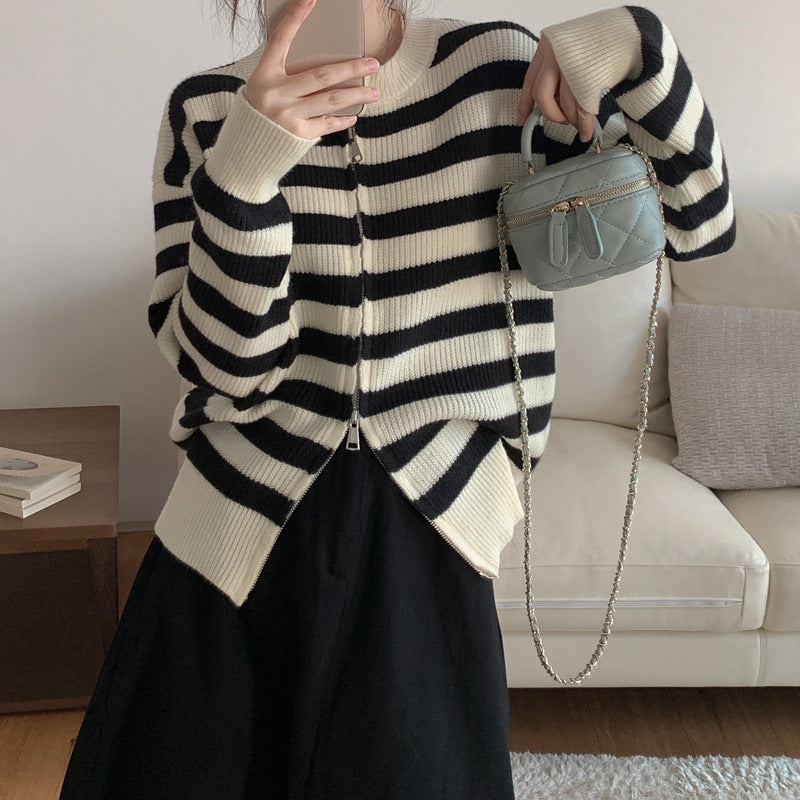 Vintage Striped Trui