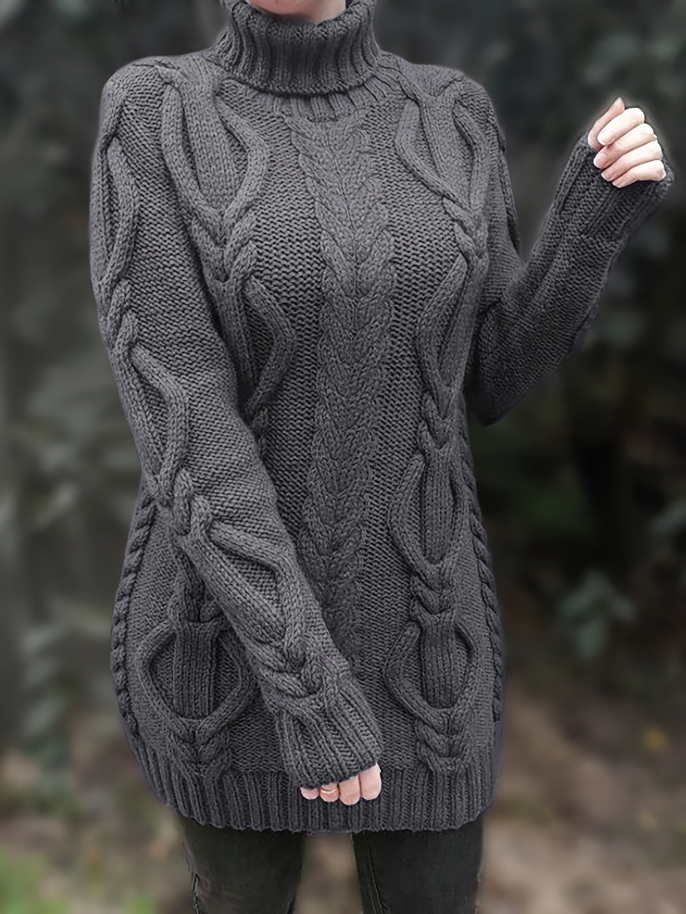 Chunky Cable Knit Trui