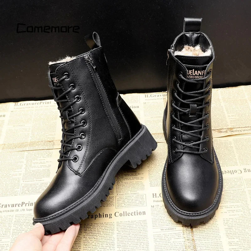 Vetersluiting Combat Boots