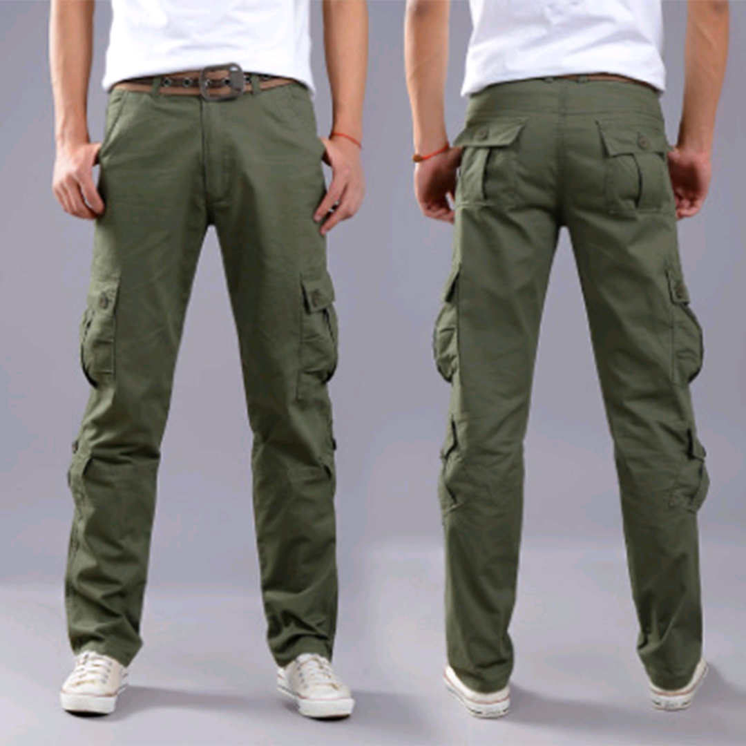 FLAVIO - Casual cargo broek