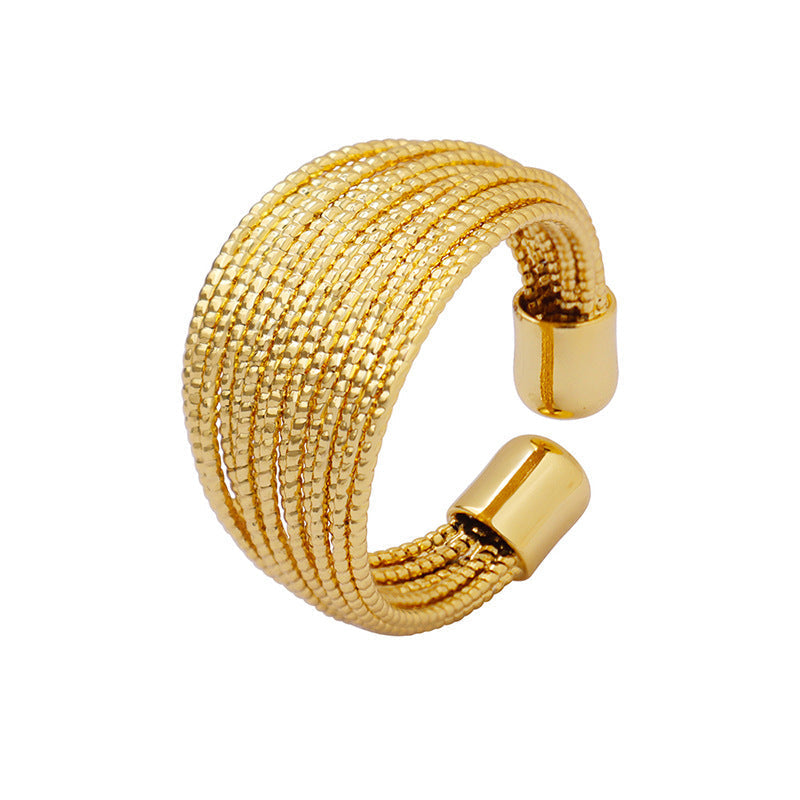 Vera Gold Open Tip Ring