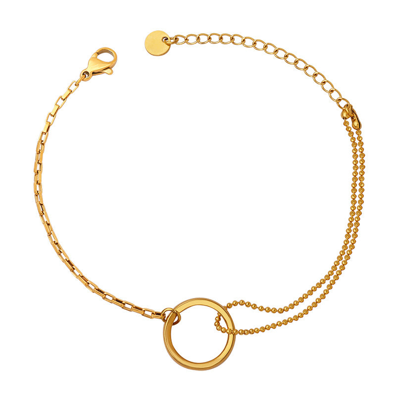 Luria Gold Hoop Bracelet