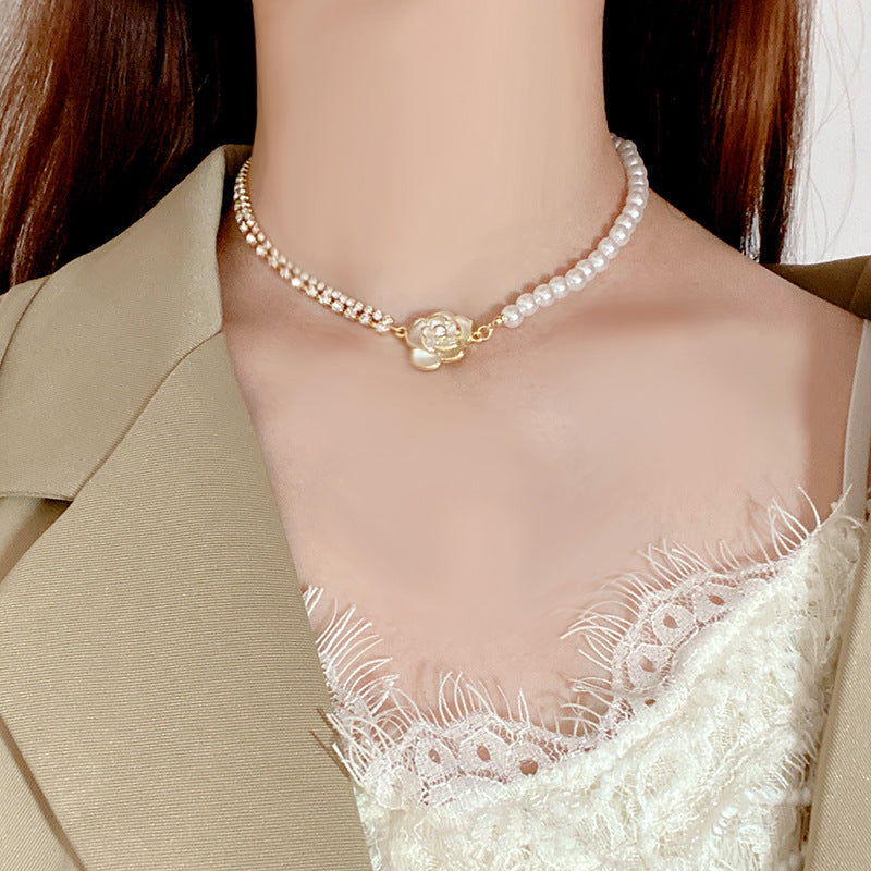 The Orient Rose Pearl Necklace