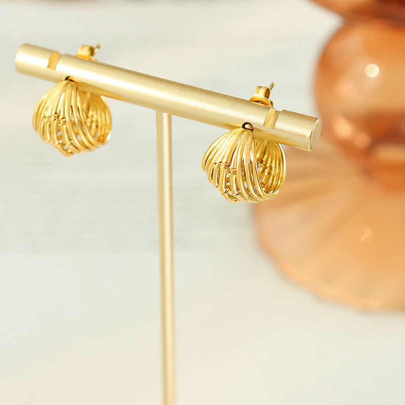 Helios Enclave Gold Earrings