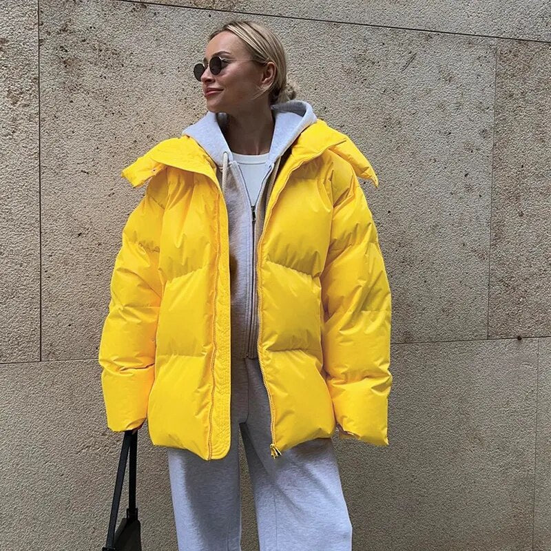 Oversized Puffer Jas