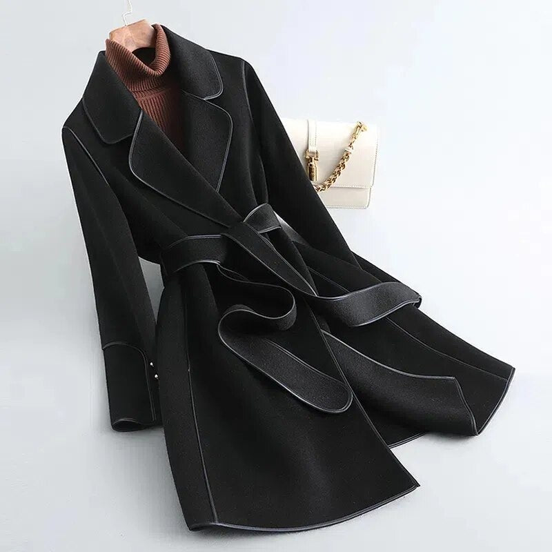 Belted Wrap Coat