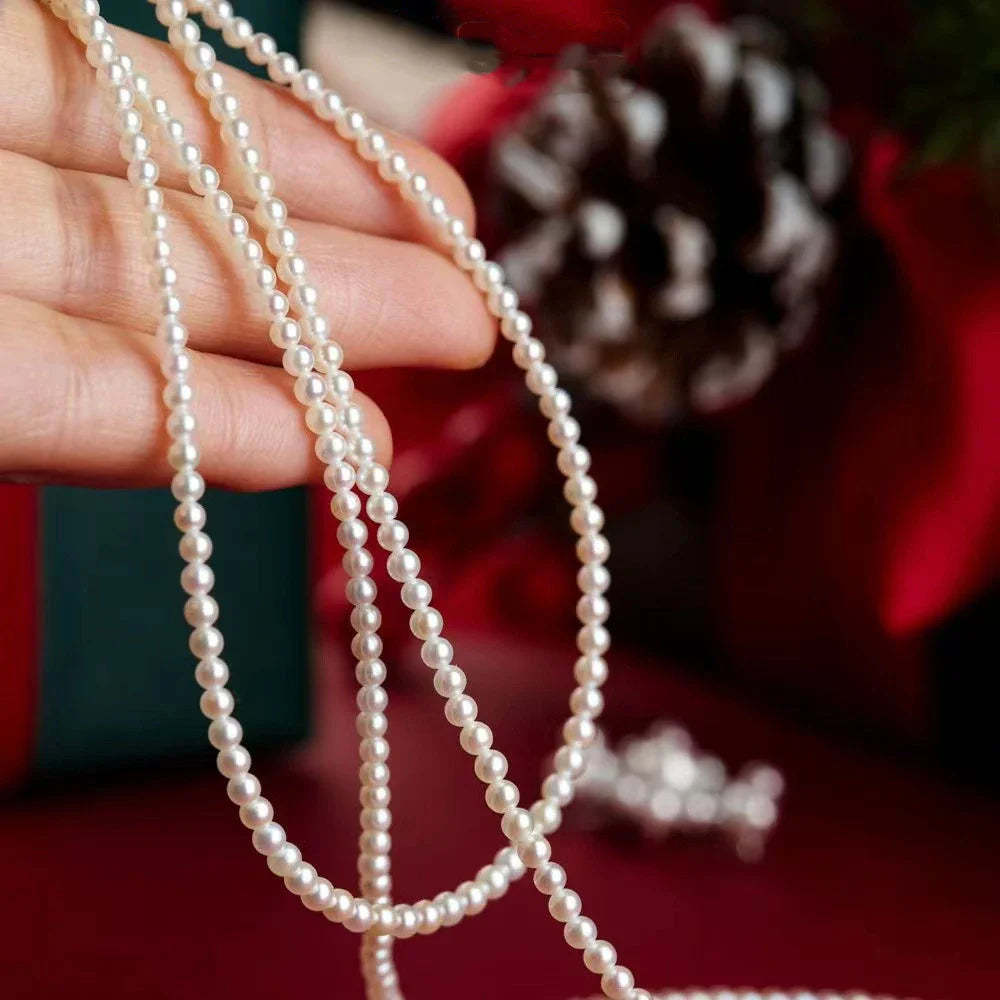 Simple White Pearl Chain