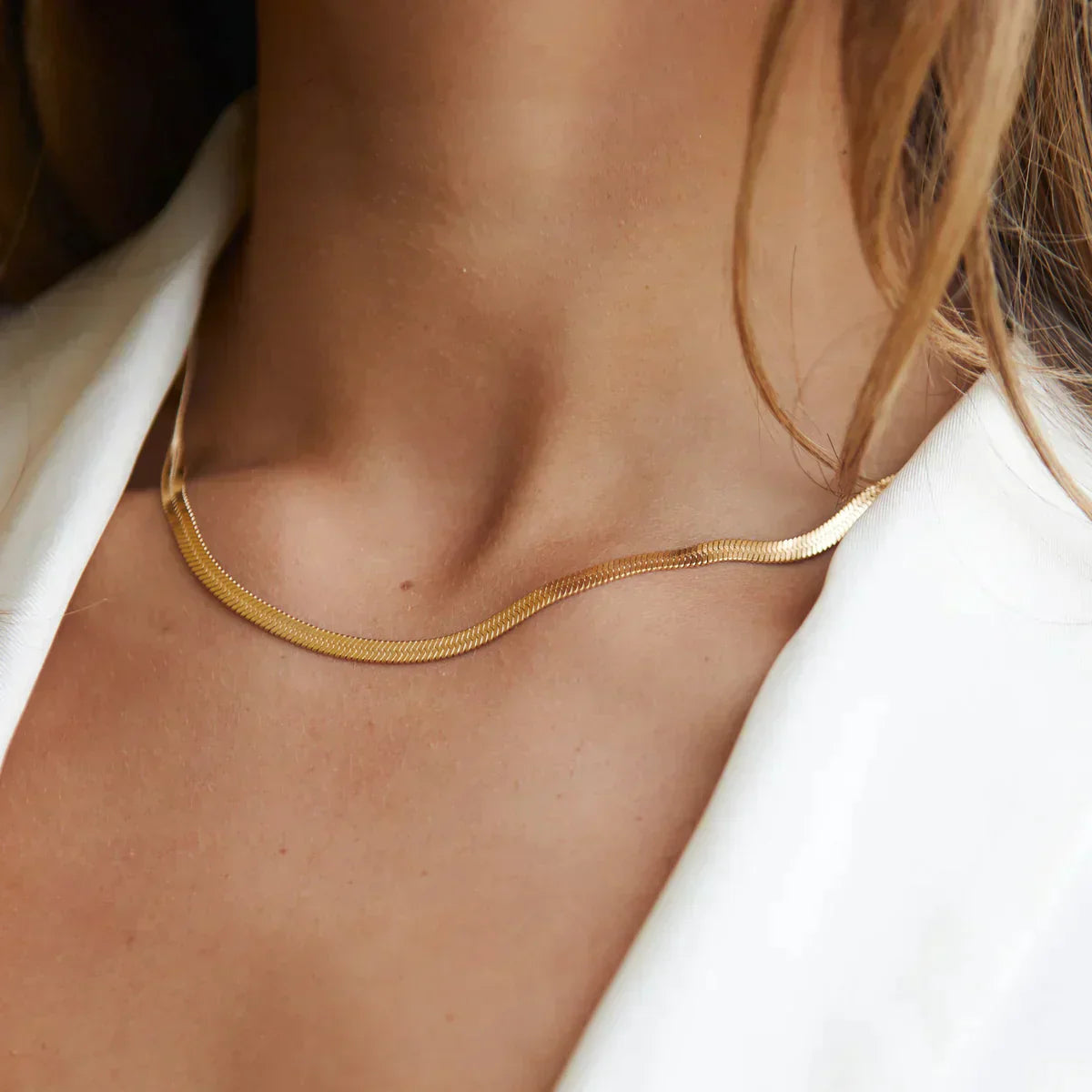 Stella Herringbone Necklace