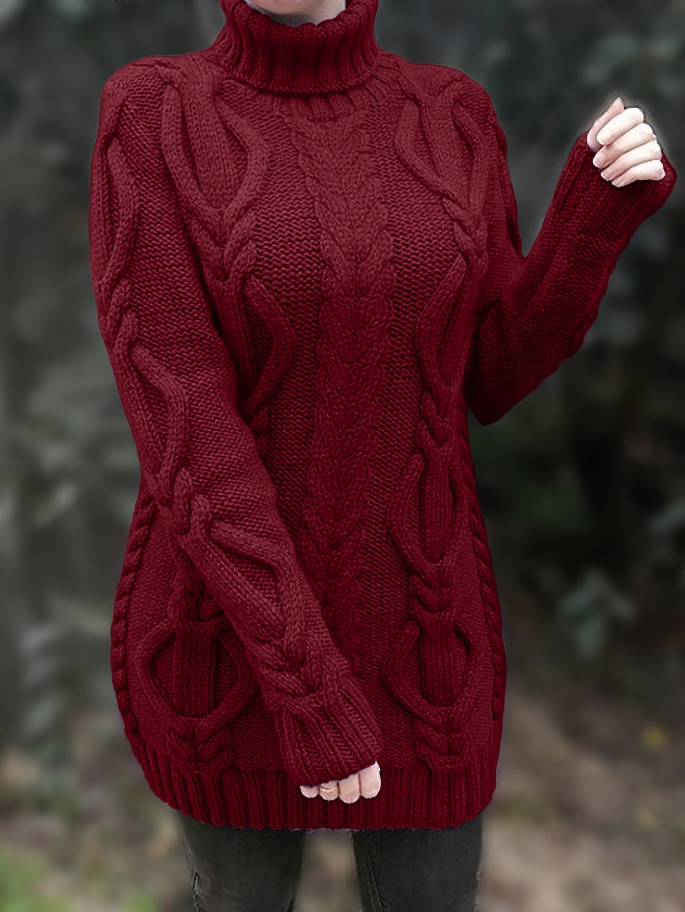 Chunky Cable Knit Trui