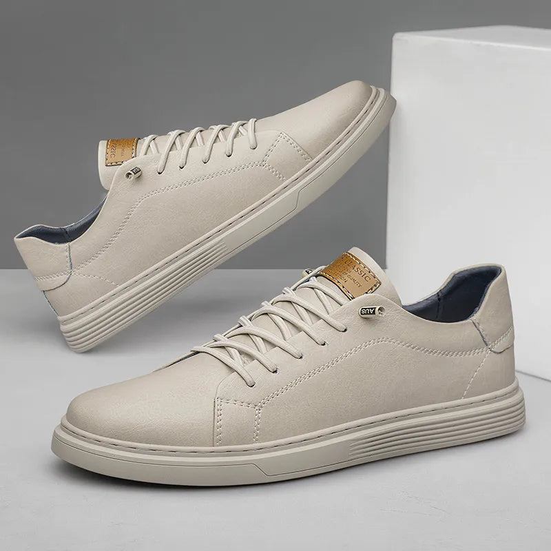 Benjamin | Leren Sneakers