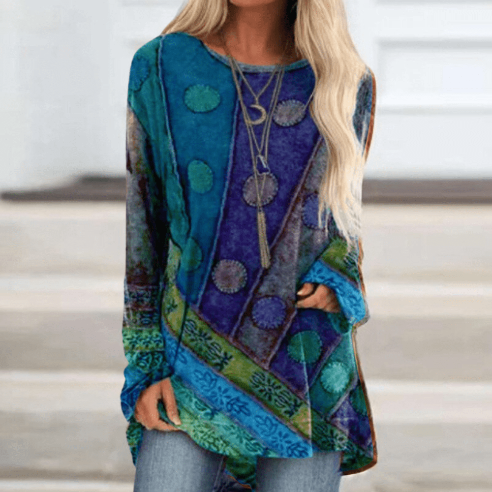 Boho Patchwork Tuniek