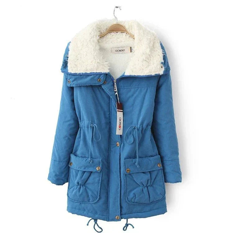 Sherpa gevoerde parka met capuchon