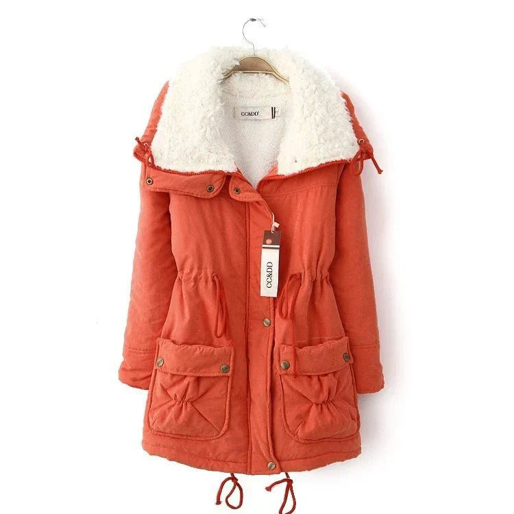 Sherpa gevoerde parka met capuchon