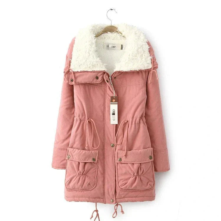 Sherpa gevoerde parka met capuchon