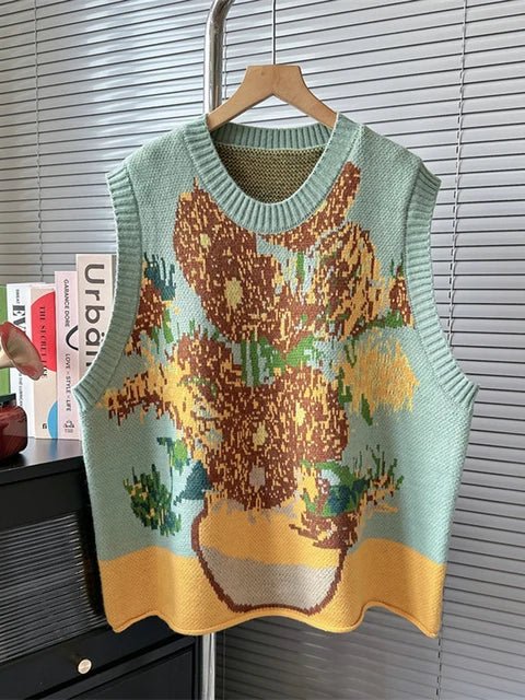 Gebreide cardigan met korte mouwen - Kolua