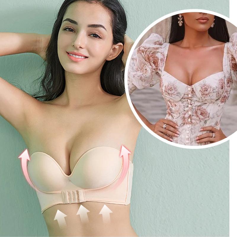 Kolua™ Strapless beha met gesp aan de voorkant - Kolua