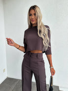 Laura ™ | Ultieme Luxe Top en Broek op Set - Kolua