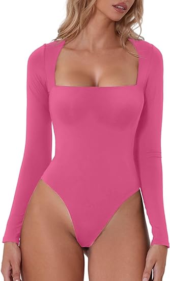 Quiin™ - Longsleeve Body met vierkante hals - Kolua